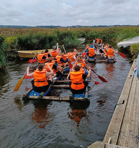 Introtur for alle nye elever på Mariagerfjord Gymnasium