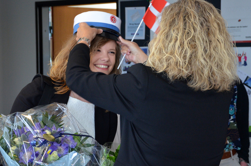 Første VHF-student på Mariagerfjord Gymnasium, Hobro