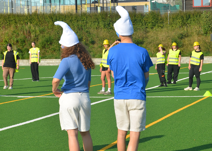 Idrætsdag med sport, fællesskab og udklædning