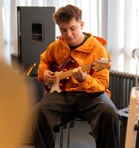 Musik og Musik+ på Mariagerfjord Gymnasium i Hobro