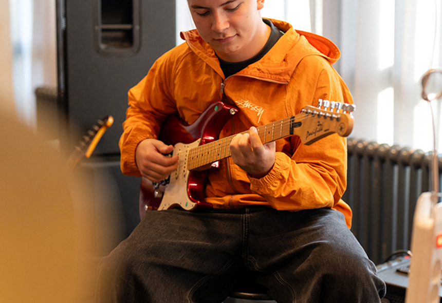 Musik og Musik+ på Mariagerfjord Gymnasium i Hobro