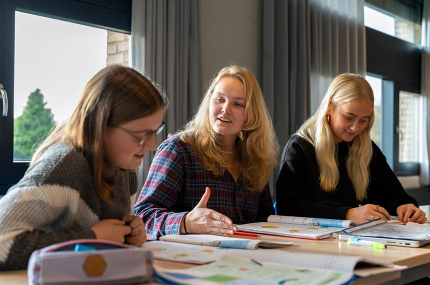Elever på Mariagerfjord Gymnasium