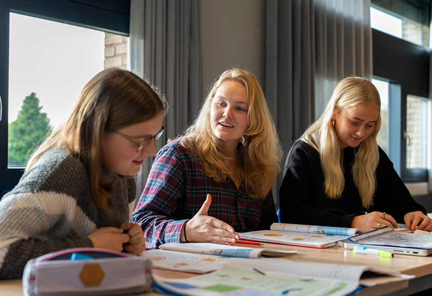 Elever på Mariagerfjord Gymnasium