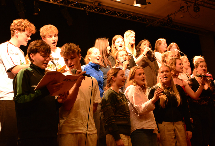 Koncert til gymnasiet Kultur-café