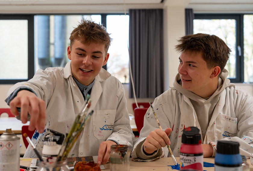 Billedkunst og kreativitet på Mariagerfjord Gymnasium