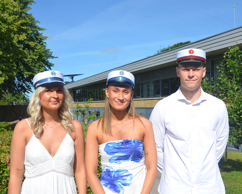 Dagens første studenter