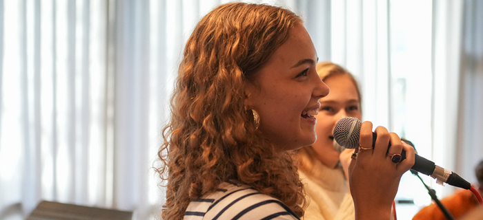 Sang og musik på Mariagerfjord Gymnasium