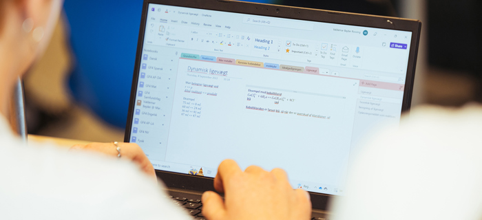 Undervisning på Mariagerfjord Gymnasium