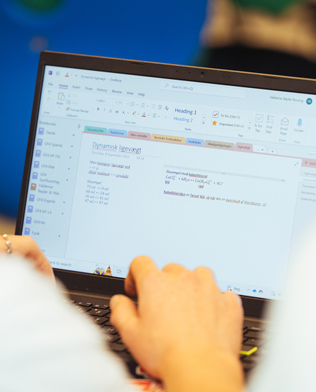 Undervisning på Mariagerfjord Gymnasium