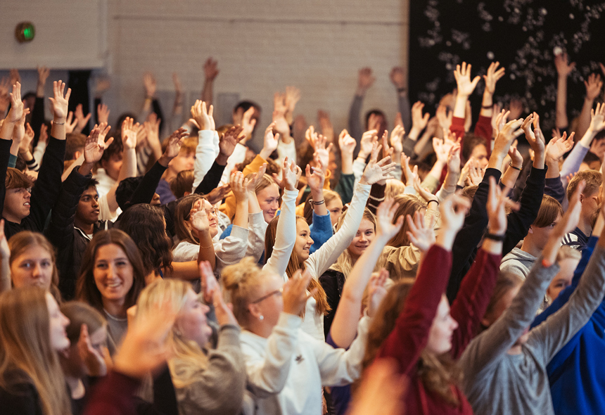 Et levende studiemiljø og fællesskab på Mariagerfjord Gymnasium
