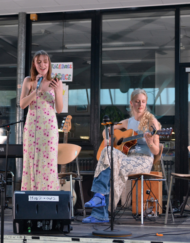 Kultur-café med musik, billedkunst og mediefag