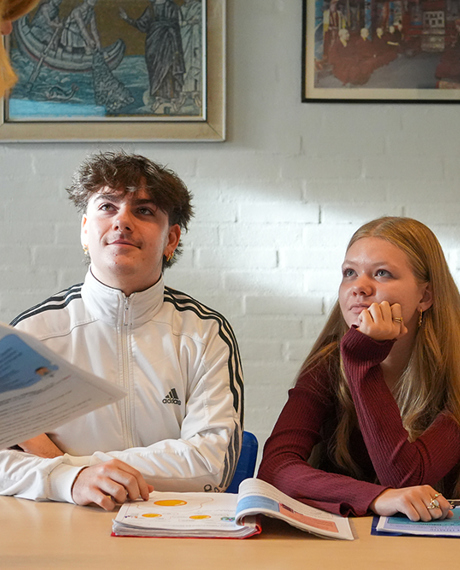 Undervisning på Mariagerfjord Gymnasium