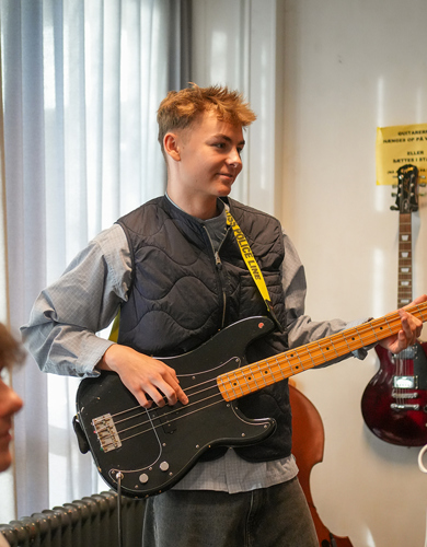 Musik og kreativitet på Mariagerfjord Gymnasium