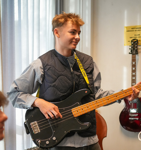 Musik og kreativitet på Mariagerfjord Gymnasium