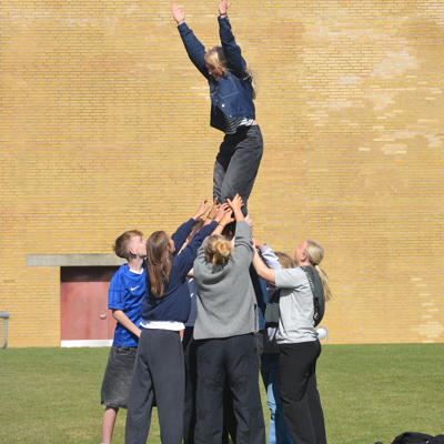 Ryste-sammen-dag på Mariagerfjord Gymnasium
