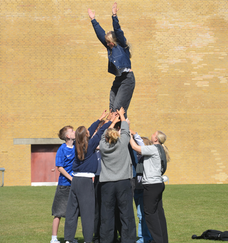 Ryste-sammen-dag på Mariagerfjord Gymnasium