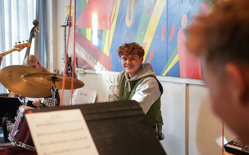 Musik og Musik+ på gymnasiet i Hobro